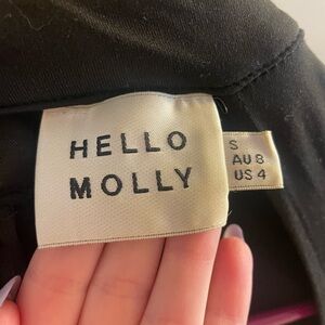 Hello Molly mini long sleeve dress. Worn once.